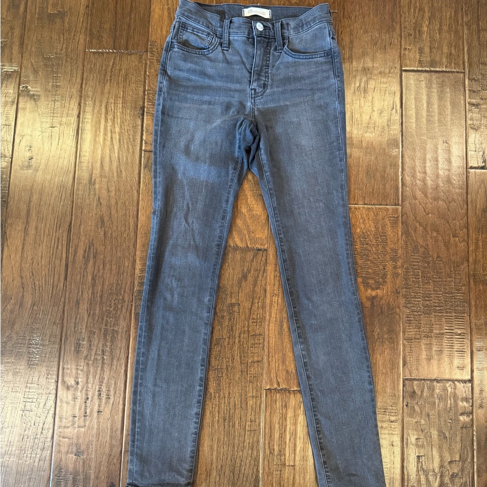 Madewell Women's Charcoal Skinny Jeans
